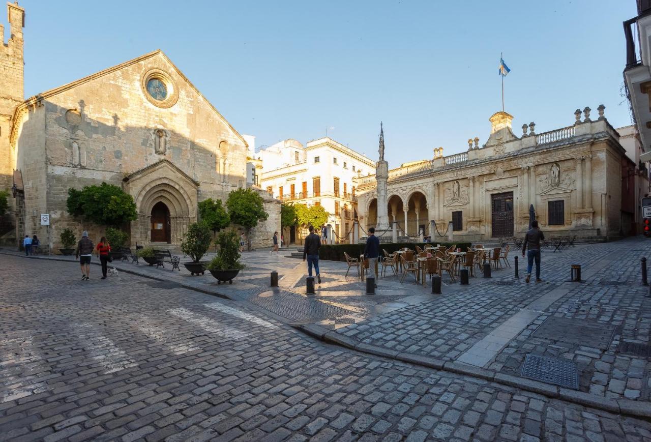 Semiloft Romantico Catedral Con Soleada Azotea Comunitaria Jerez de la Frontera Zewnętrze zdjęcie